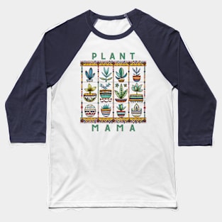 Boho Plant Mama Succulent Plants Baseball T-Shirt